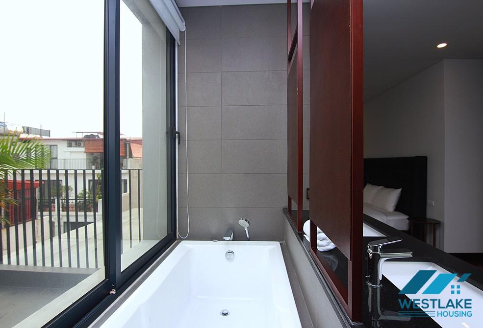 Modern penthouse apartment with stunning lake view for rent in Tay Ho, Hanoi