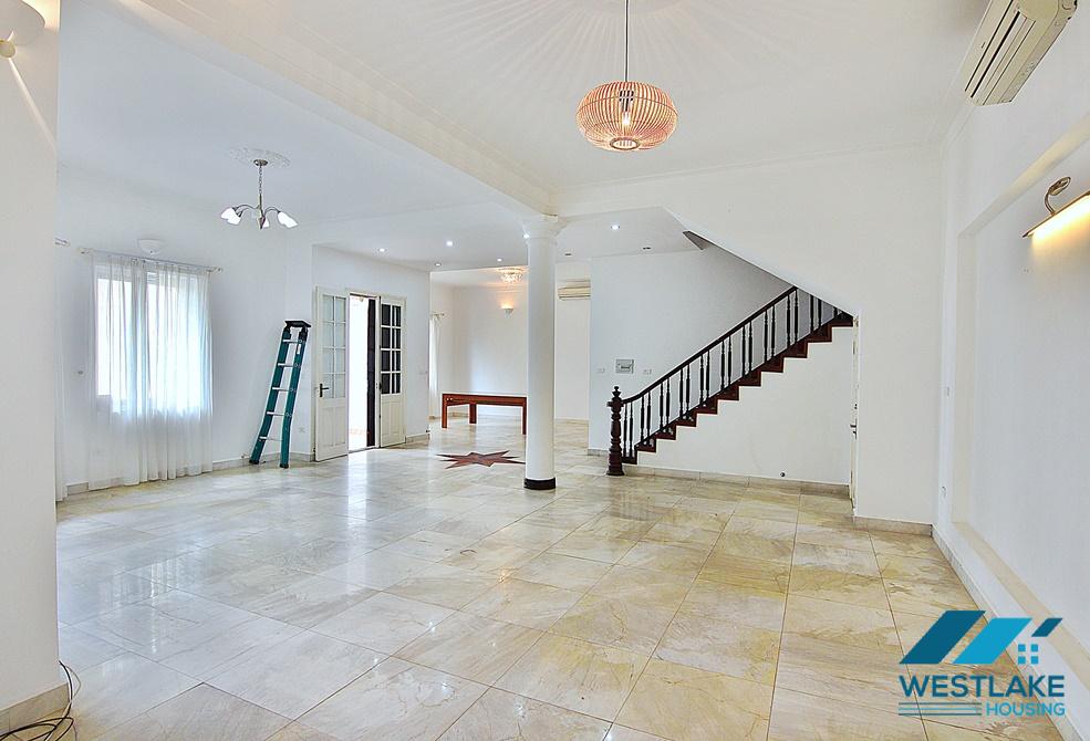 An old Western architecture house for rent in Tay Ho