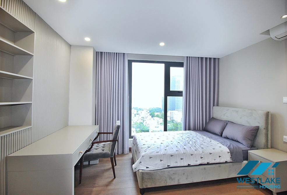 Beautiful 03 bedrooms apartment for rent in Dleroi Soleil Xuan Dieu, Tay Ho, Hanoi
