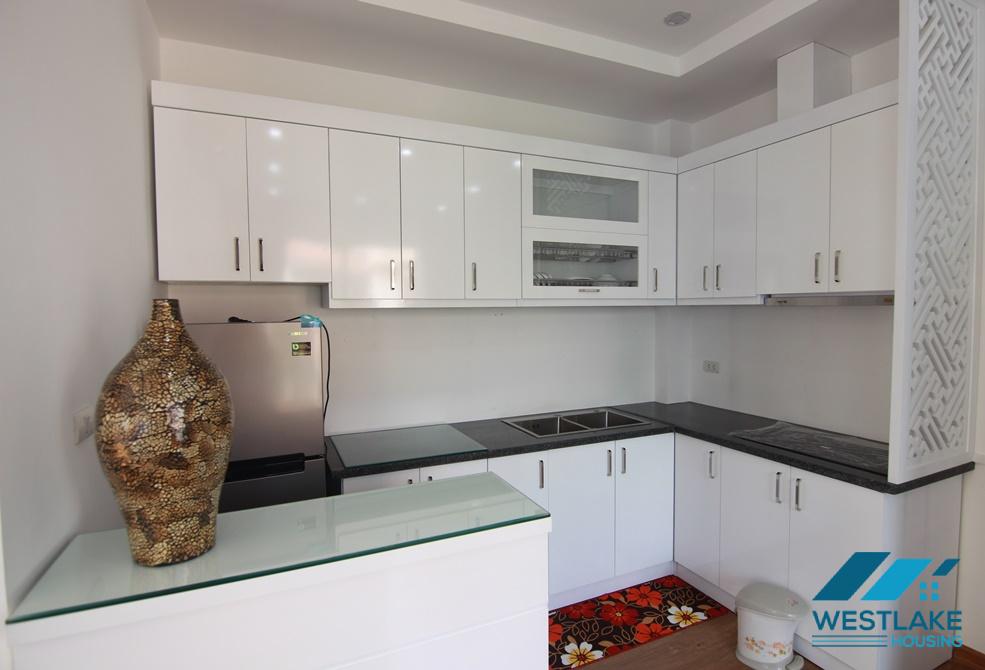 Bright one bedroom apartment for rent on Xuan Dieu Street, Tay Ho, Hanoi