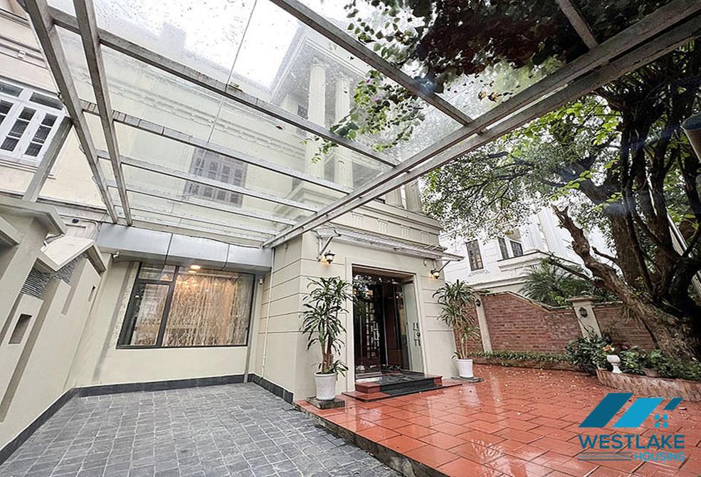 Huge garden house for rent in Ciputra Compound, Tay Ho