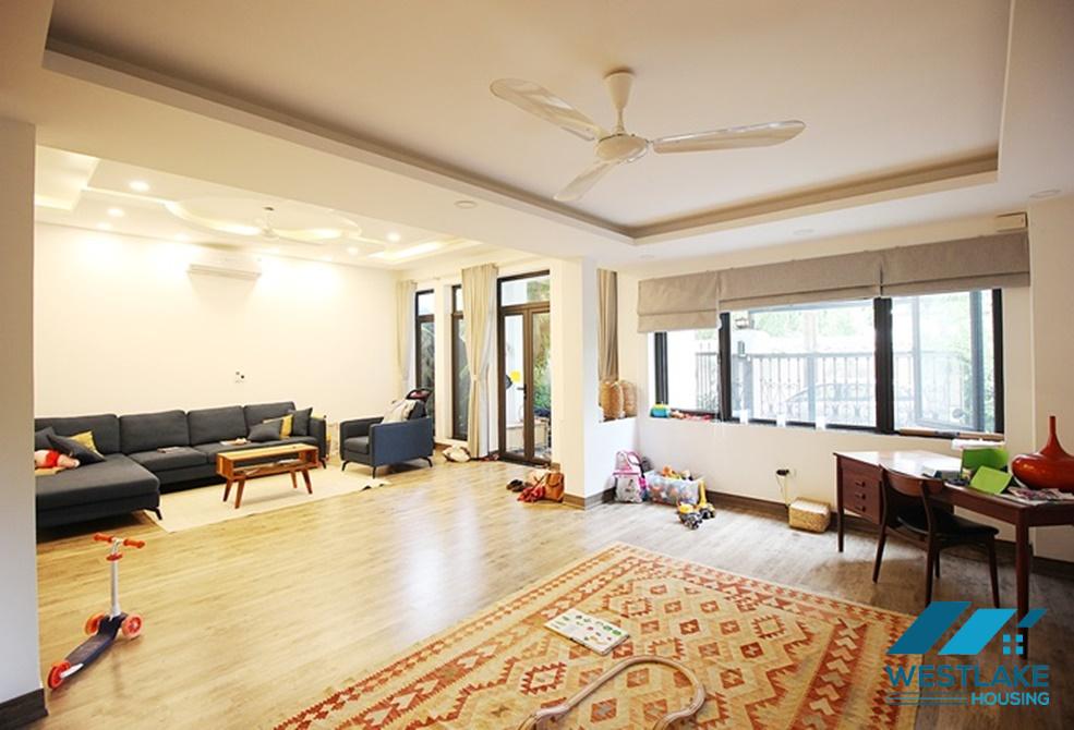 A newly-renovated house in modern styling for rent in Ciputra D Block