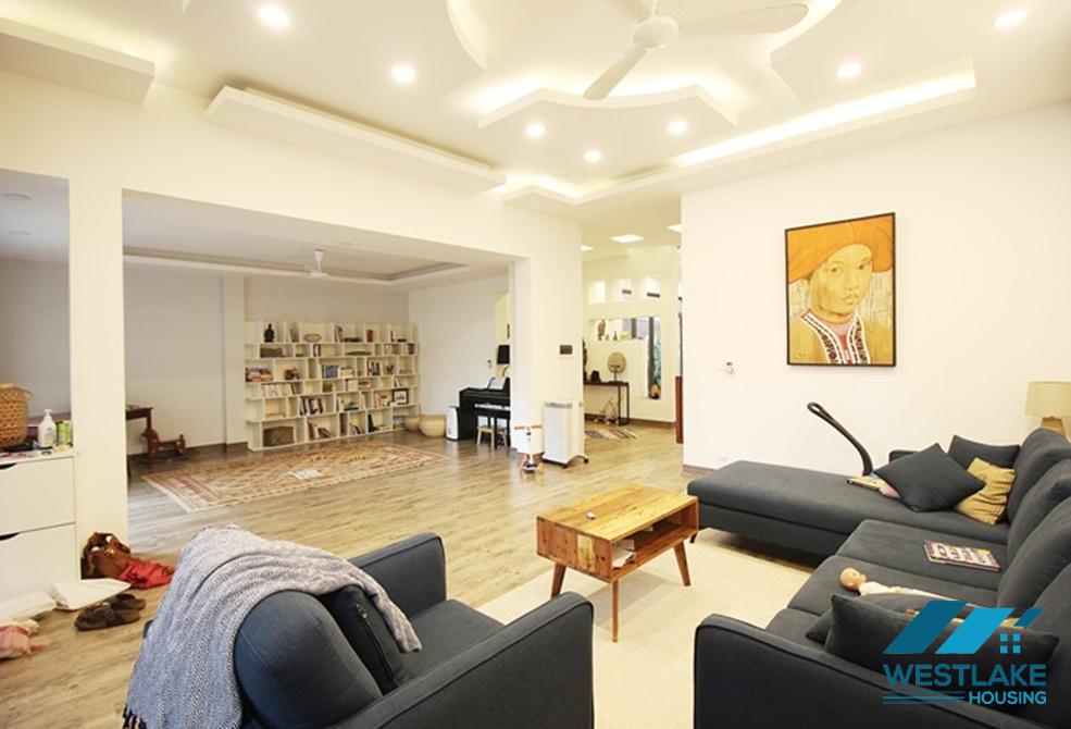 A newly-renovated house in modern styling for rent in Ciputra D Block