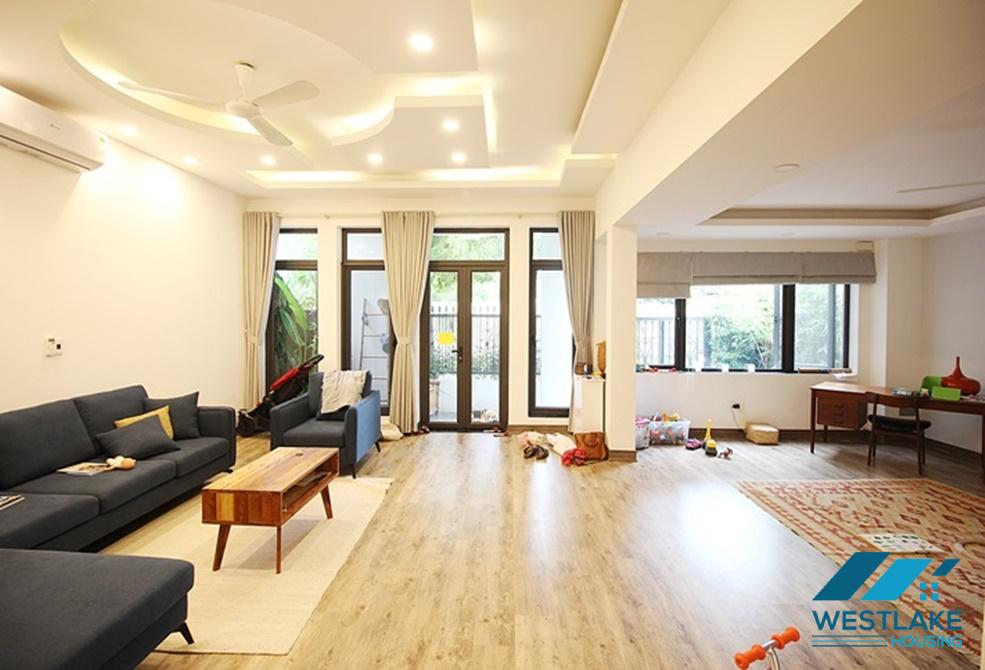 A newly-renovated house in modern styling for rent in Ciputra D Block
