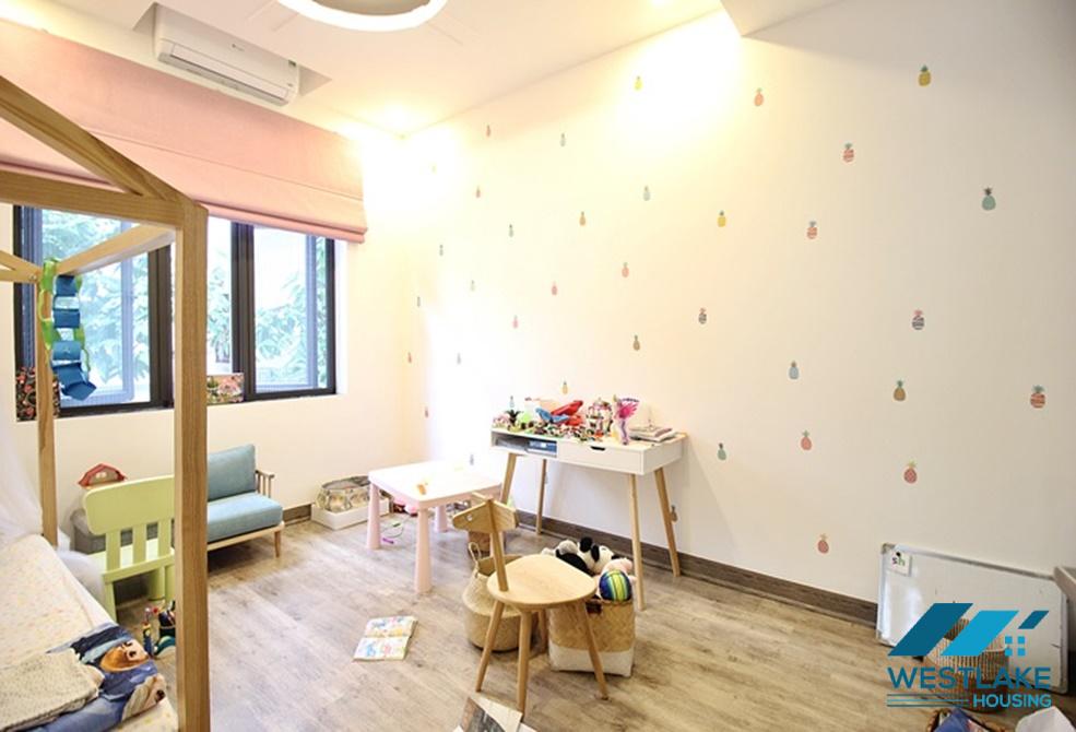 A newly-renovated house in modern styling for rent in Ciputra D Block