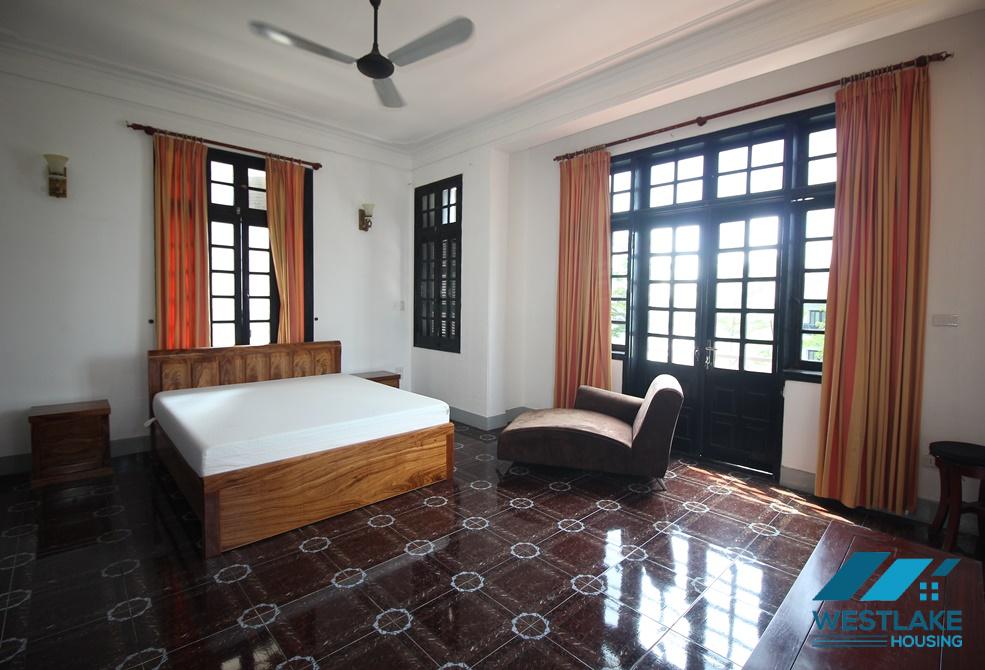 A beautiful house next to West Lake, Tay Ho, Ha Noi for rent
