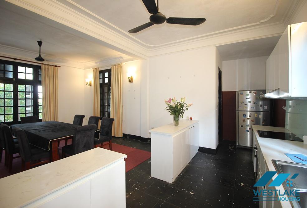 A beautiful house next to West Lake, Tay Ho, Ha Noi for rent
