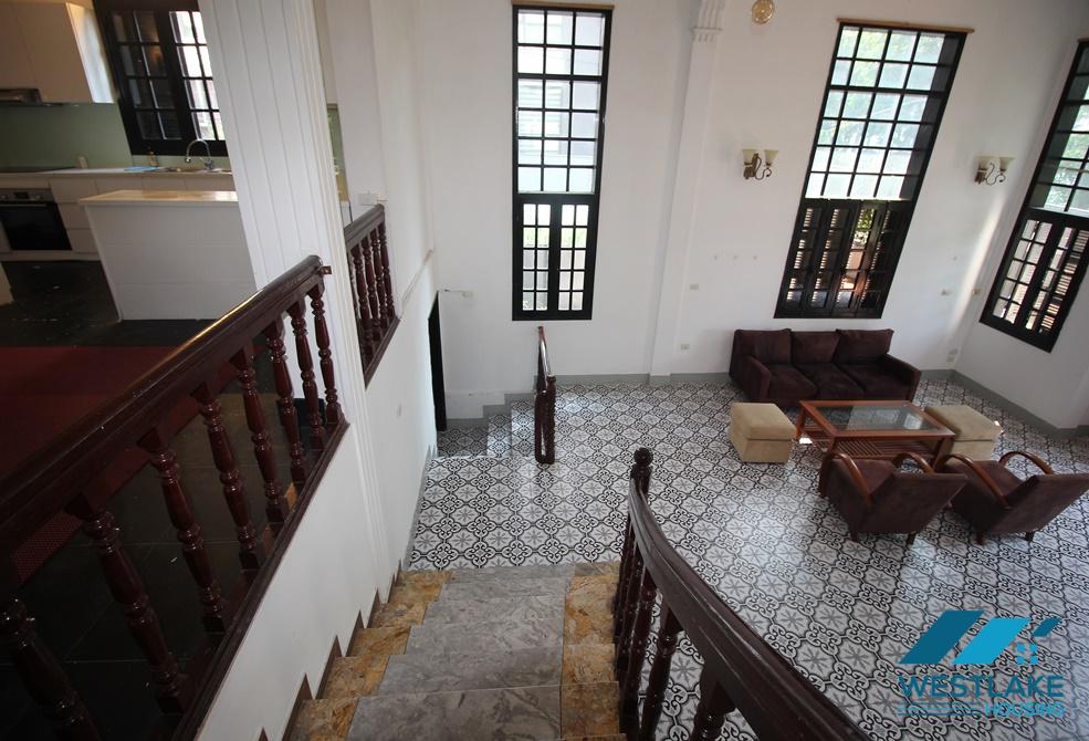 A beautiful house next to West Lake, Tay Ho, Ha Noi for rent