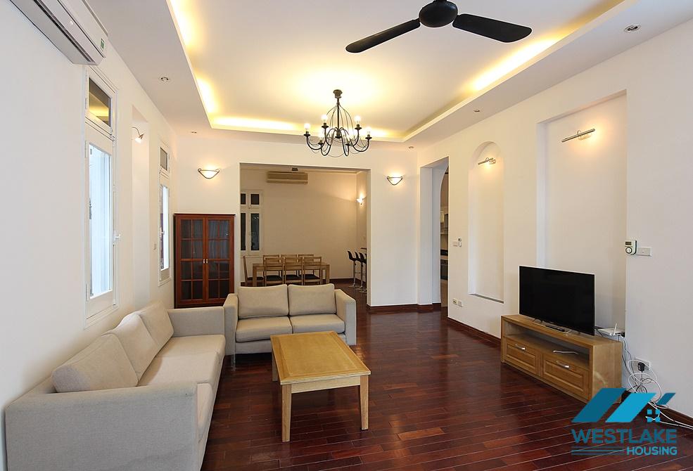 Beautiful house with large garden and swimming pool for rent in West Lake, Tay Ho, Ha Noi