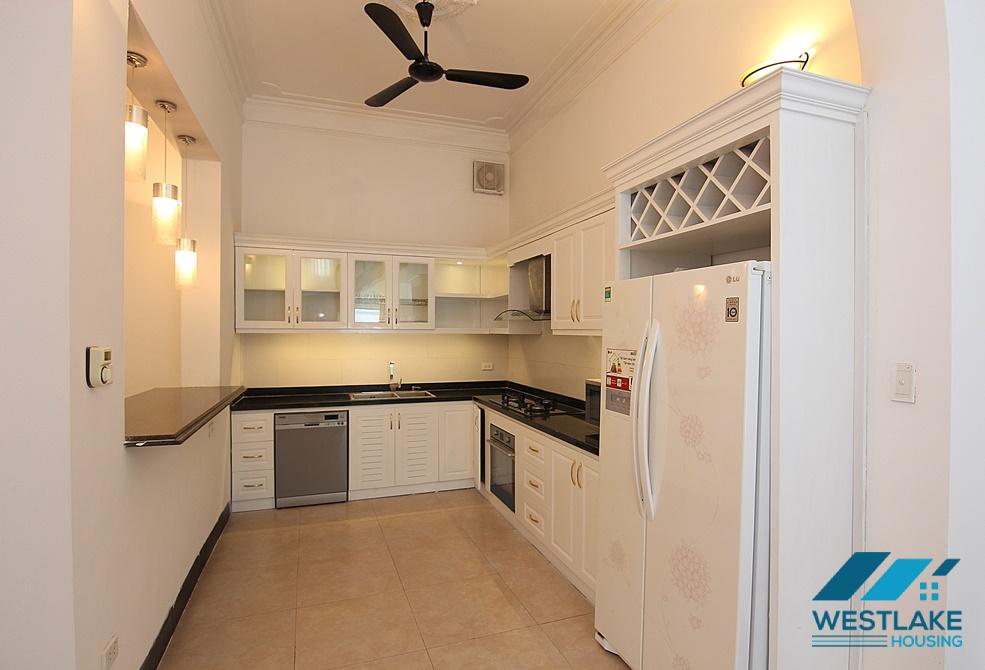 Beautiful house with large garden and swimming pool for rent in West Lake, Tay Ho, Ha Noi