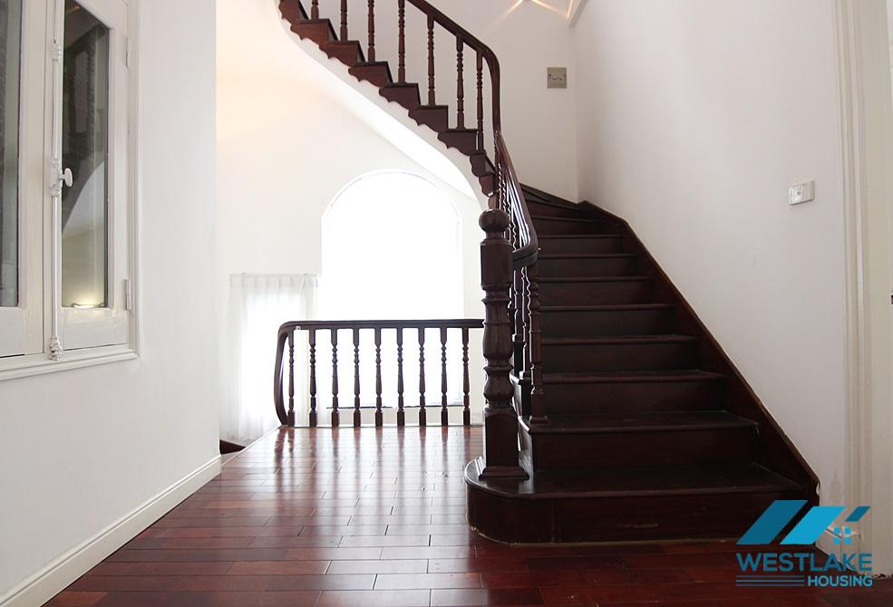 Beautiful house with large garden and swimming pool for rent in West Lake, Tay Ho, Ha Noi