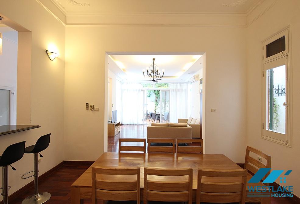 Beautiful house with large garden and swimming pool for rent in West Lake, Tay Ho, Ha Noi