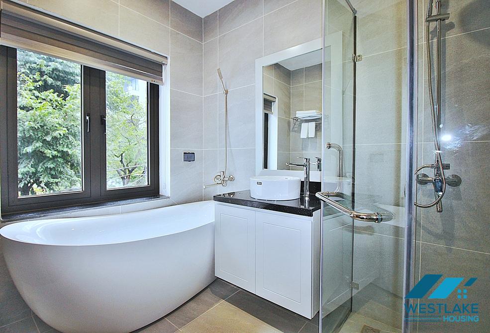 A pretty 4 bedrooms house with huge yard for rent in To Ngoc Van, Tay Ho
