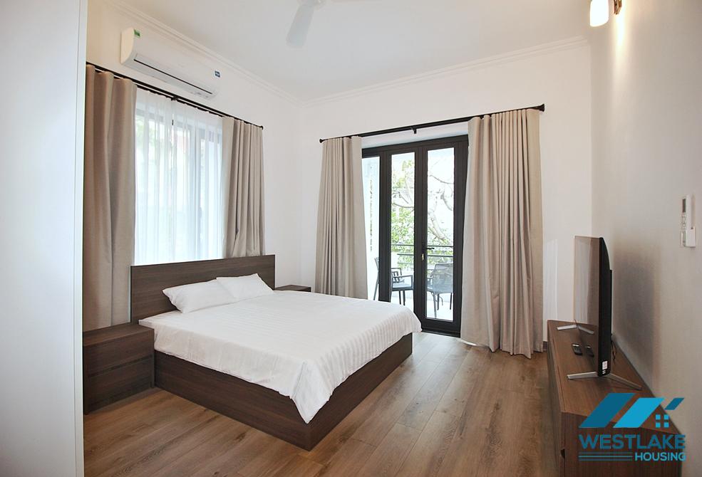 A pretty 4 bedrooms house with huge yard for rent in To Ngoc Van, Tay Ho