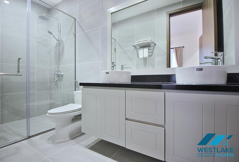 A pretty 4 bedrooms house with huge yard for rent in To Ngoc Van, Tay Ho