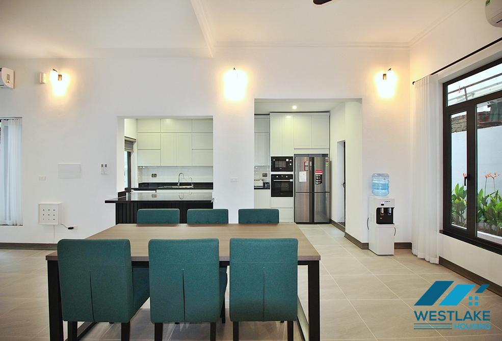 A pretty 4 bedrooms house with huge yard for rent in To Ngoc Van, Tay Ho