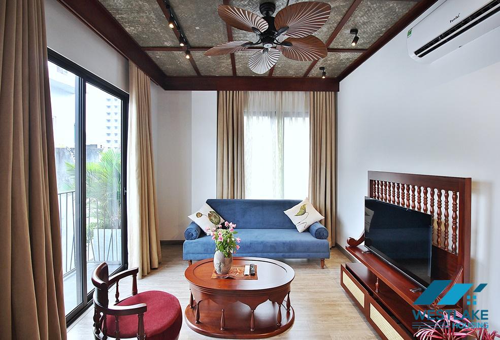  A brand new Japanese style 1 bedroom apartment for rent in Xuan Dieu