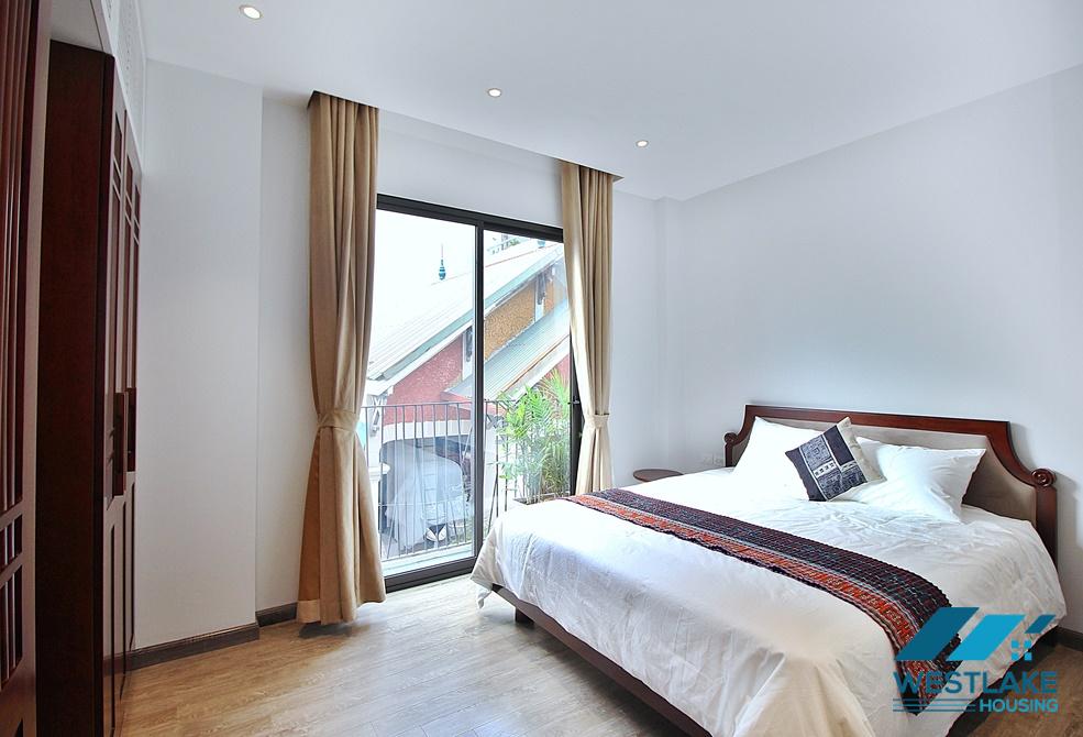 A brand new Japanese style 1 bedroom apartment for rent in Xuan Dieu