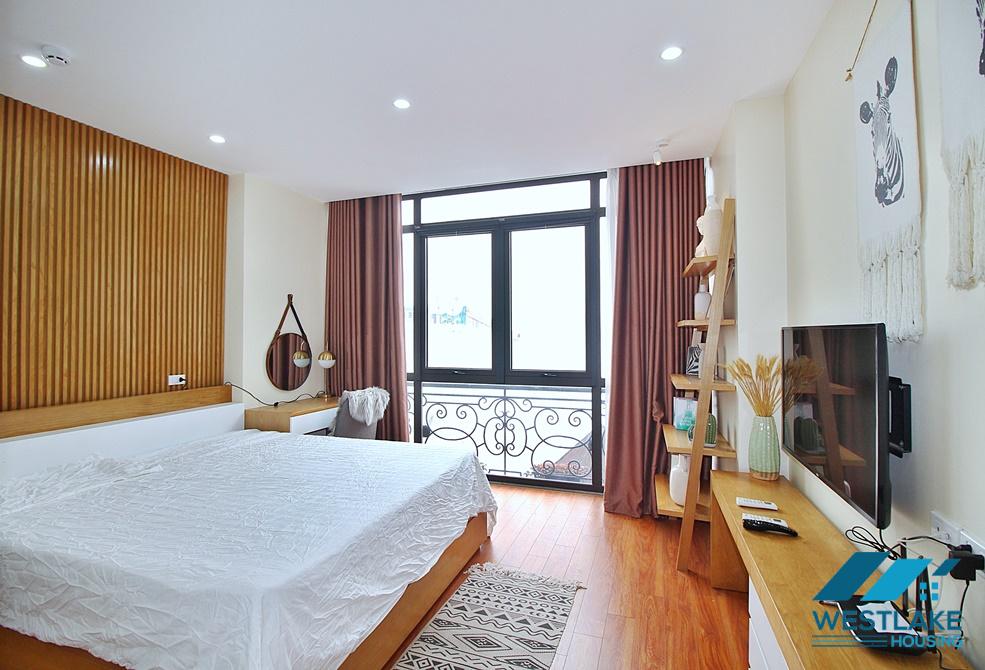Duplex one bedroom with lake view for rent in Xom Chua, Tay Ho