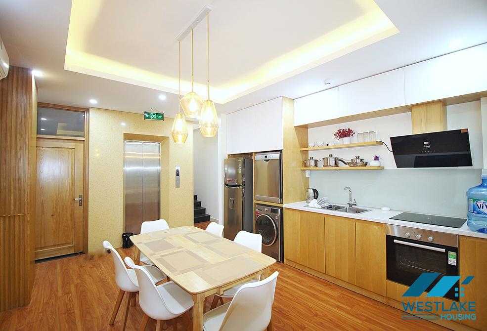 Duplex one bedroom with lake view for rent in Xom Chua, Tay Ho