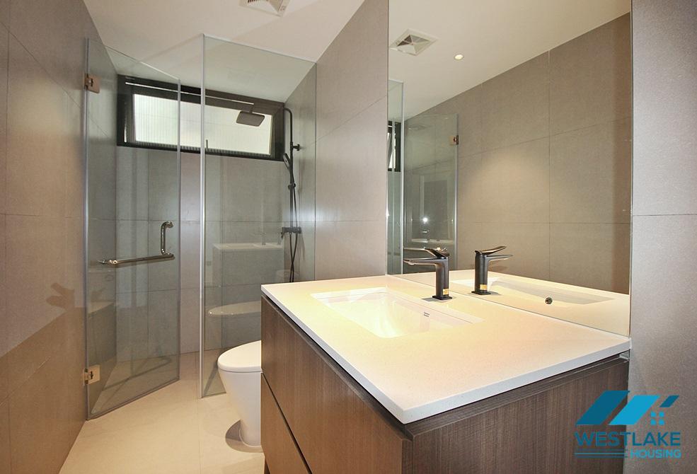 Lake view and morden 3 bedrooms apartment for rent in Quang Khanh, Tay Ho