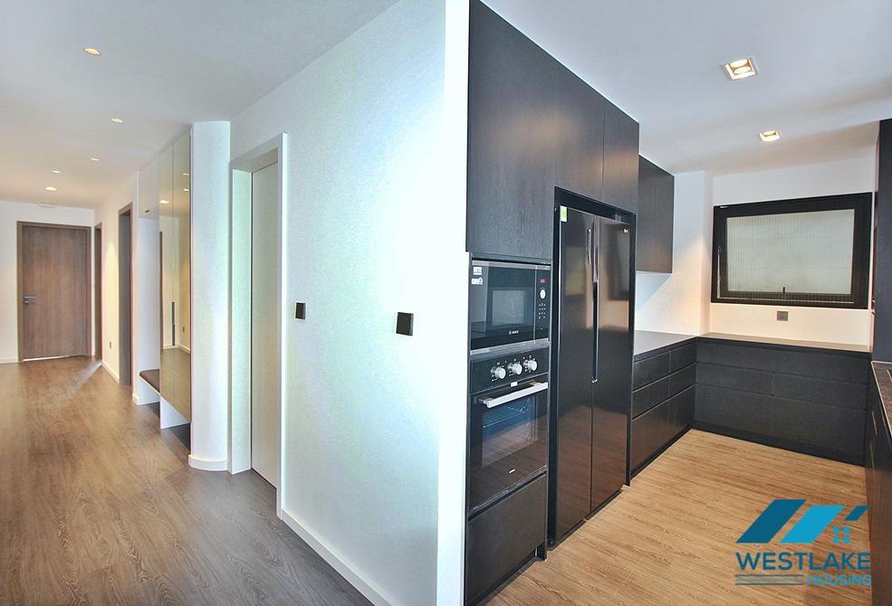 Lake view and morden 3 bedrooms apartment for rent in Quang Khanh, Tay Ho