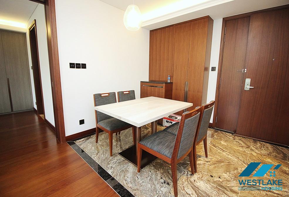 Beautiful and good quality one bedroom apartment for rent on Truc Bach Street, Ba Dinh, Ha Noi