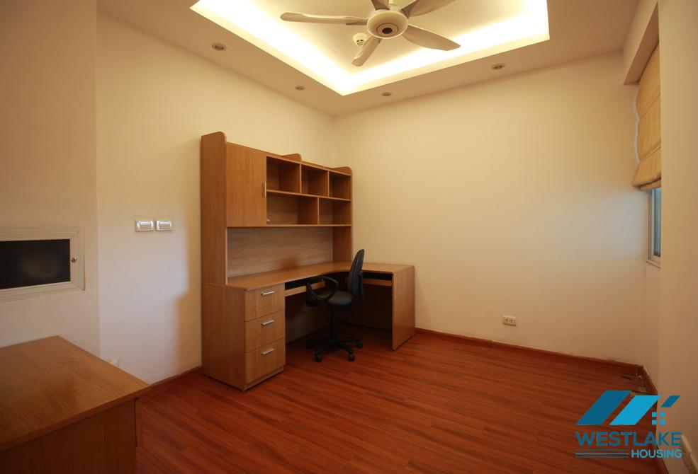 A well-decorated three-bedroom apartment in Ciputra, Tay Ho district