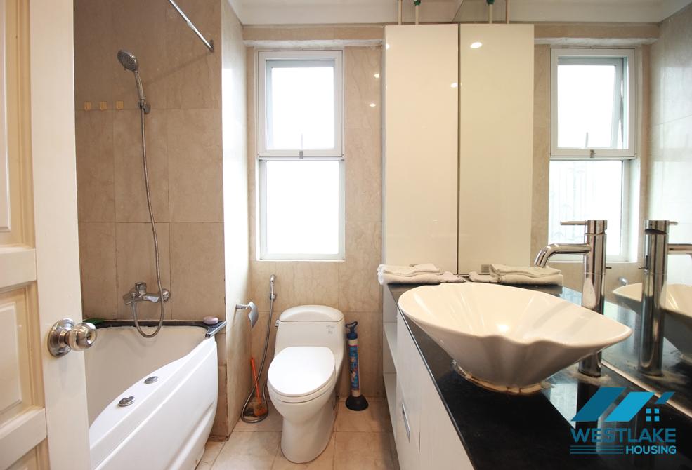A well-decorated three-bedroom apartment in Ciputra, Tay Ho district