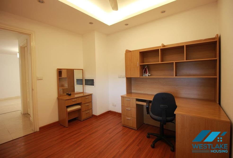 A well-decorated three-bedroom apartment in Ciputra, Tay Ho district