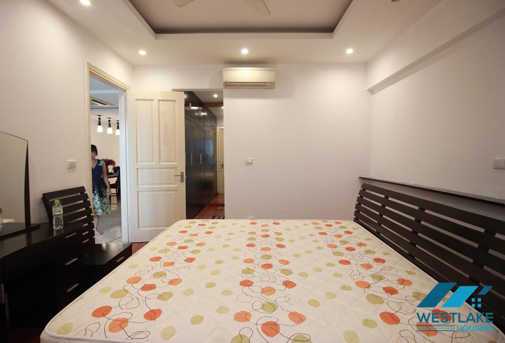A well-decorated three-bedroom apartment in Ciputra, Tay Ho district