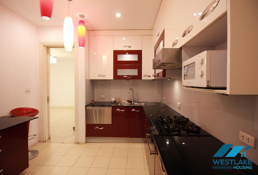 A well-decorated three-bedroom apartment in Ciputra, Tay Ho district