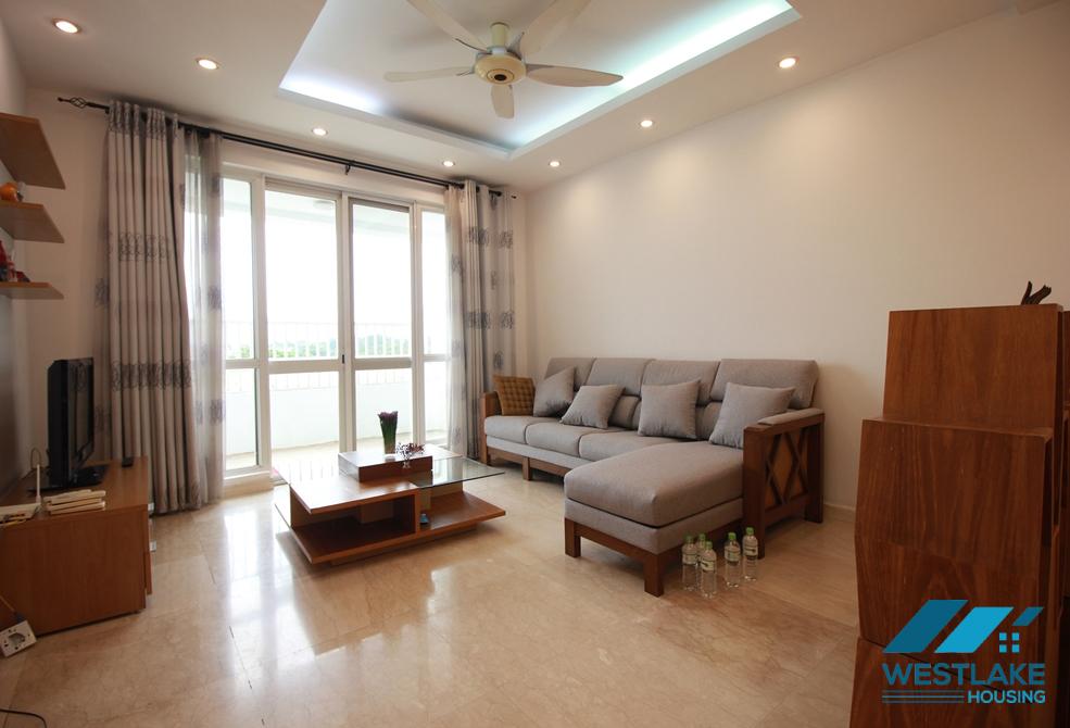 A well-decorated three-bedroom apartment in Ciputra, Tay Ho district