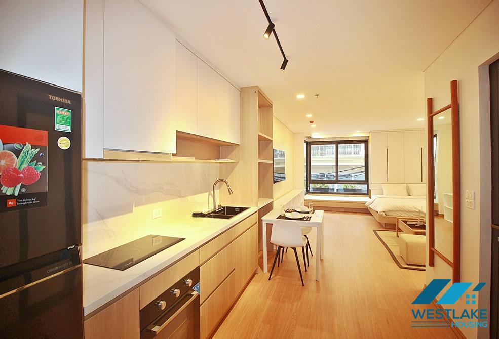Cho Thuê Căn Hộ Studio Mới, Đẹp  Hiện Đại Tại Phố Xuân Diệu, Tây Hồ, Hà Nội