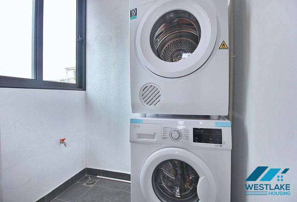 High-end one bedroom apartment with large balcony for rent in Tay Ho, Ha Noi