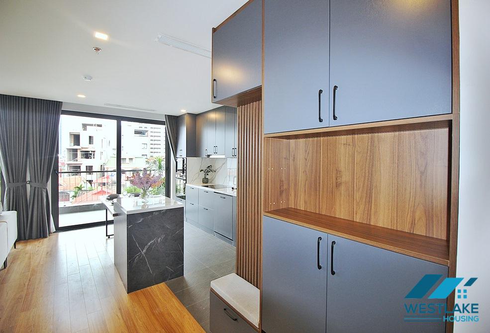 High-end one bedroom apartment with large balcony for rent in Tay Ho, Ha Noi