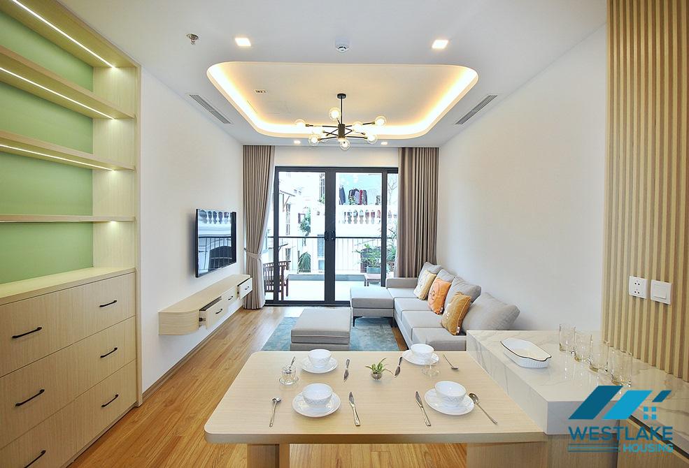 High quality 02-bedroom apartment for rent on Xuan Dieu Street, Tay Ho, Ha Noi