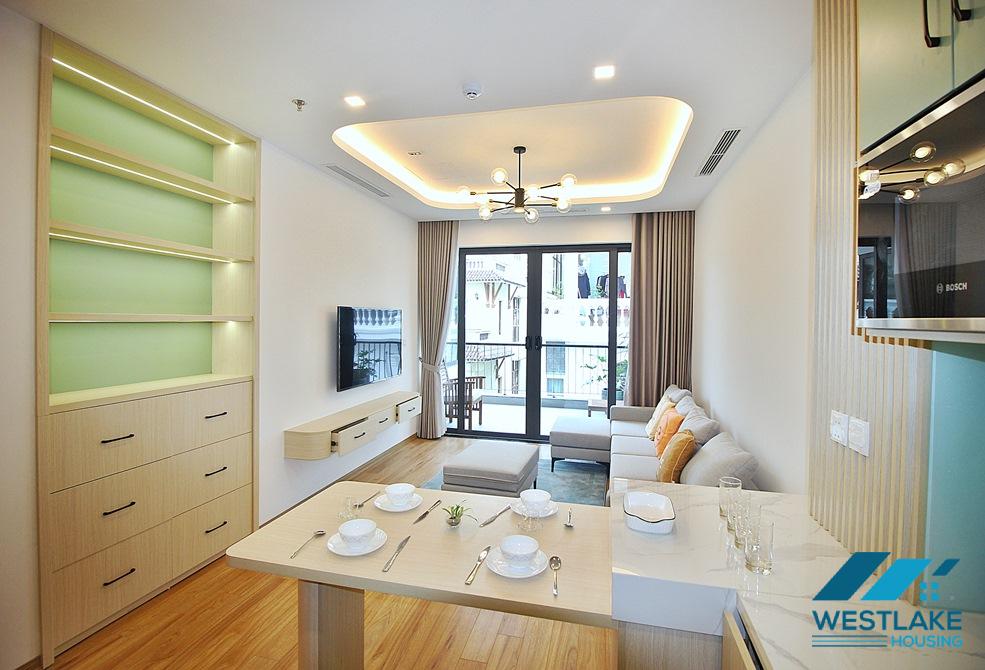 High quality 02-bedroom apartment for rent on Xuan Dieu Street, Tay Ho, Ha Noi