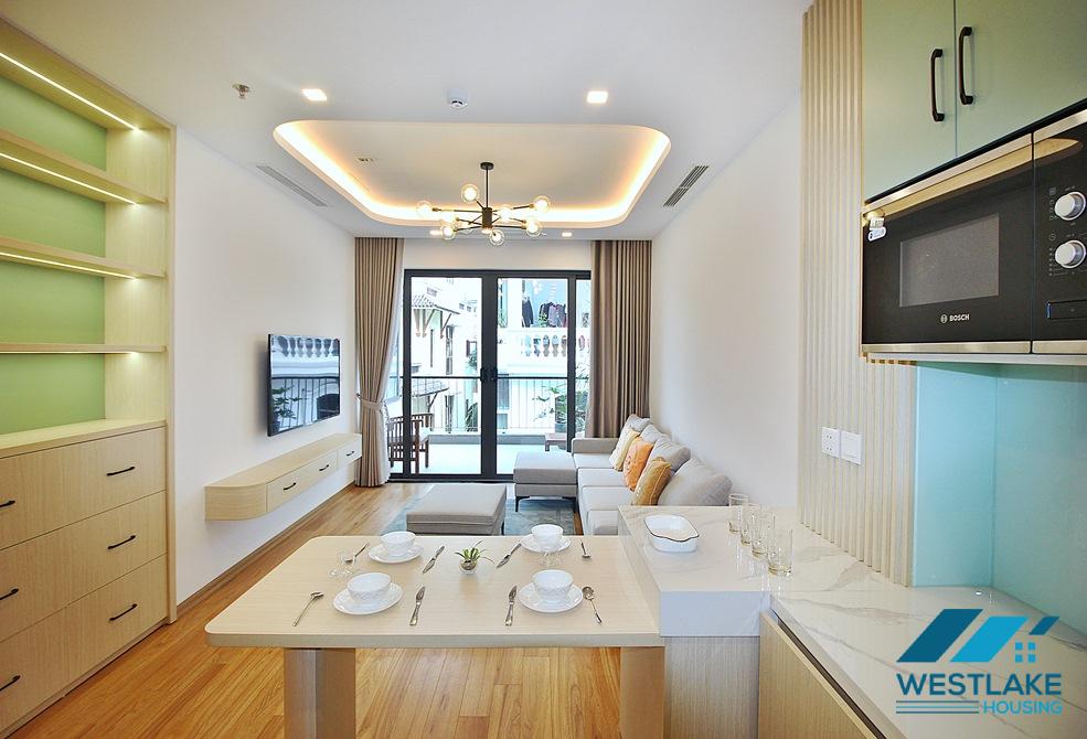 High quality 02-bedroom apartment for rent on Xuan Dieu Street, Tay Ho, Ha Noi