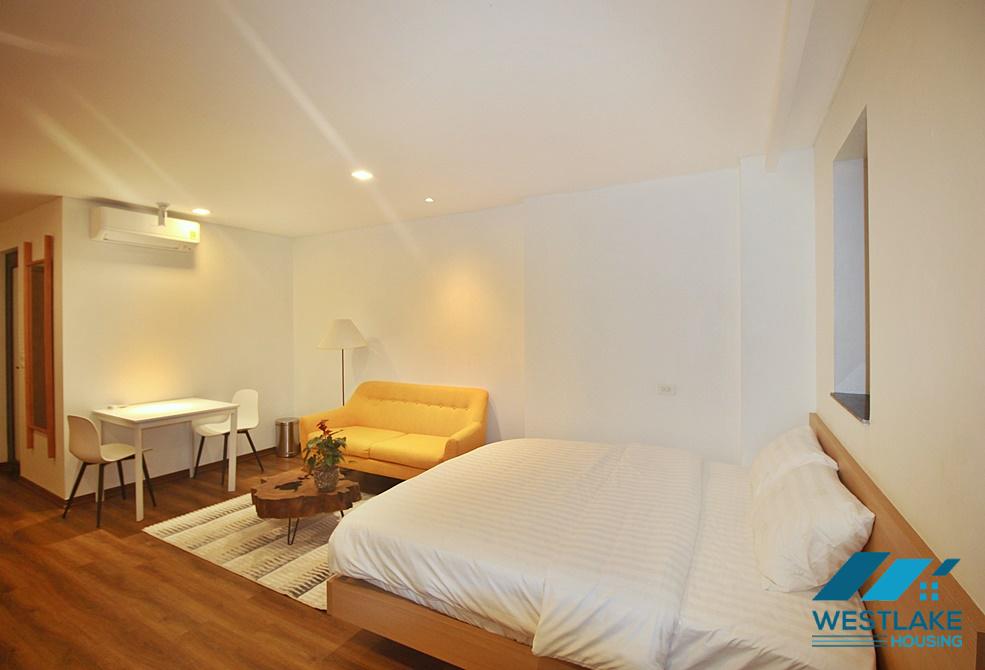 Căn Hộ Studio Mới, Đẹp Hiện Đại Cho Thuê Tại  Phố Xuân Diệu Tây Hồ, Hà Nội