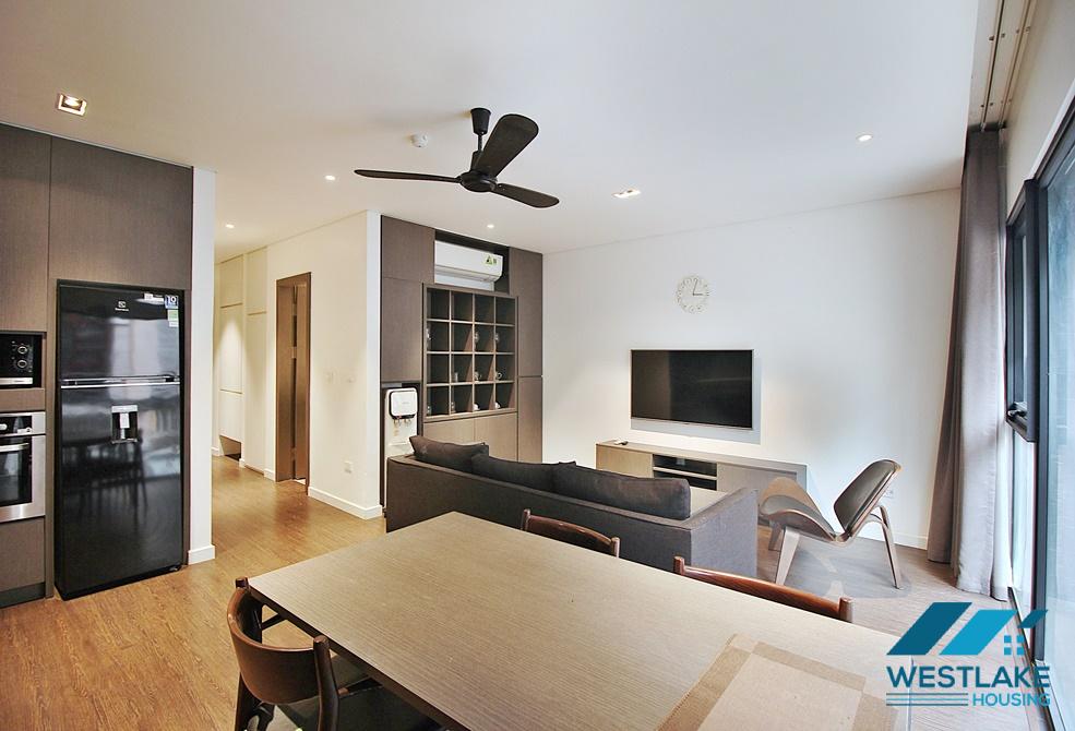 Affordable price and modern 02 bedrooms apartment for rent on Xuan Dieu street, Tay Ho, Ha Noi