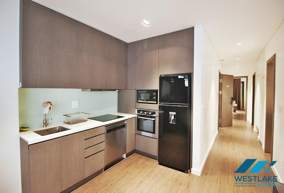 Affordable price and modern 02 bedrooms apartment for rent on Xuan Dieu street, Tay Ho, Ha Noi