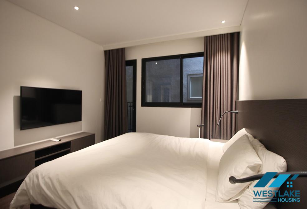 Affordable price and modern 02 bedrooms apartment for rent on Xuan Dieu street, Tay Ho, Ha Noi
