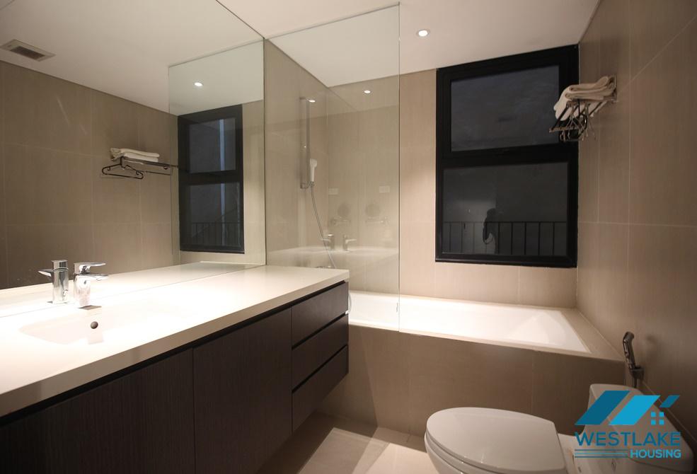 Affordable price and modern 02 bedrooms apartment for rent on Xuan Dieu street, Tay Ho, Ha Noi
