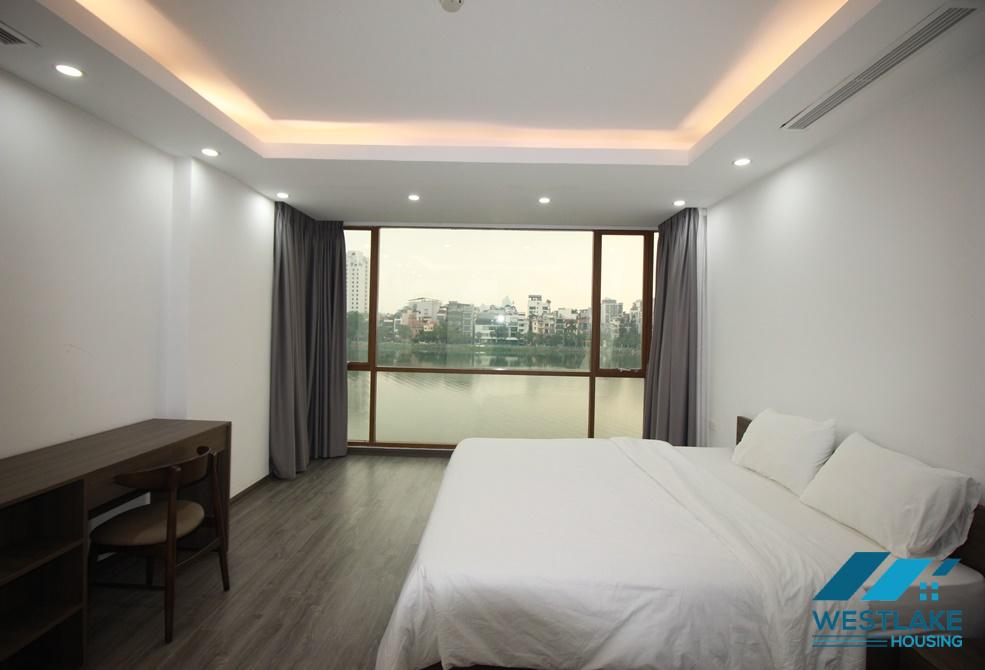 Super nice 2 bedrooms apartment for rent with lake view in Tay Ho, Hanoi