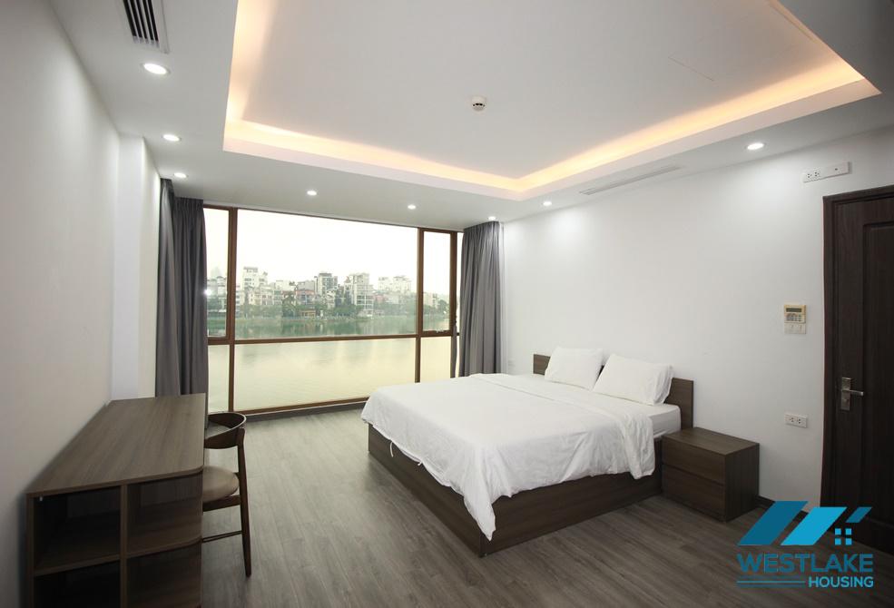 Super nice 2 bedrooms apartment for rent with lake view in Tay Ho, Hanoi