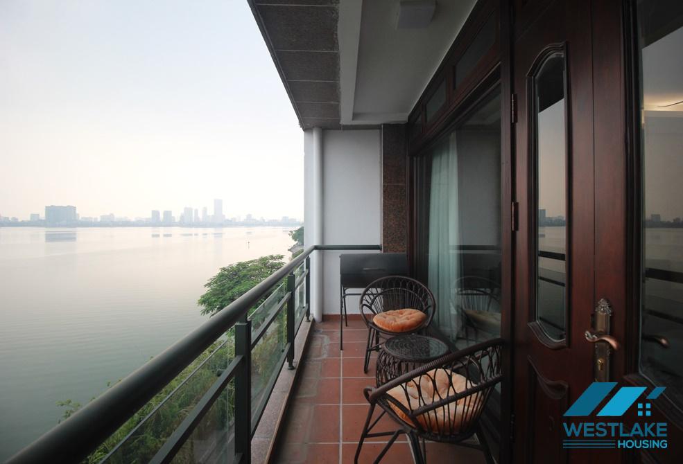 Super nice 2 bedrooms apartment for rent with lake view in Tay Ho, Hanoi