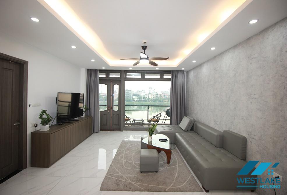 Super nice 2 bedrooms apartment for rent with lake view in Tay Ho, Hanoi