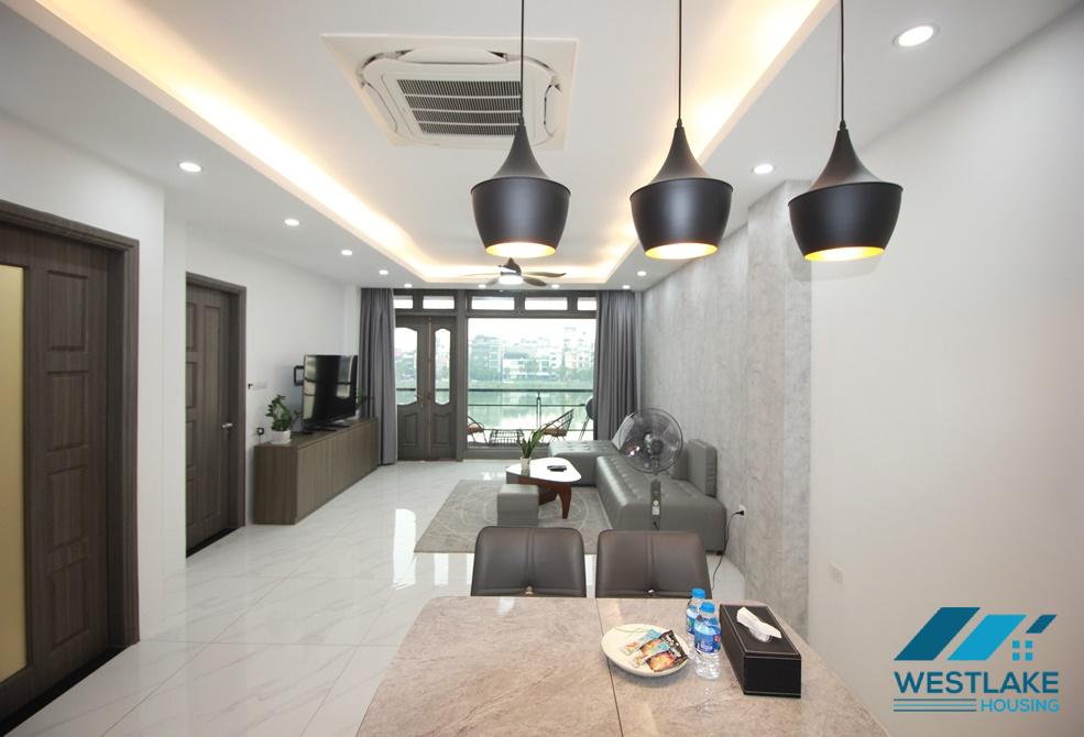 Super nice 2 bedrooms apartment for rent with lake view in Tay Ho, Hanoi