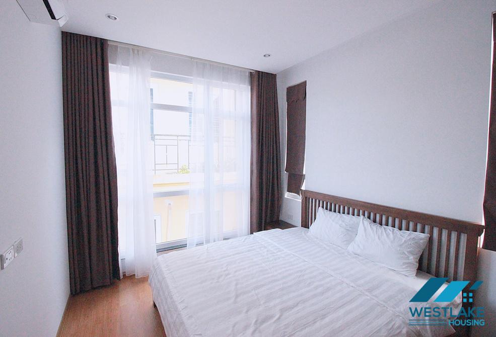 Two bedrooms apartment full of lights for rent in Tay Ho district